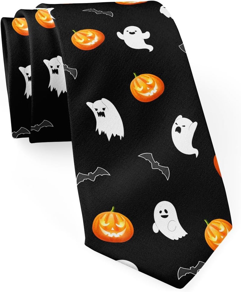 ARESD Men's Tie Funny Neckties Halloween Novelty Ties Formal Party Business Neckties - Image 1